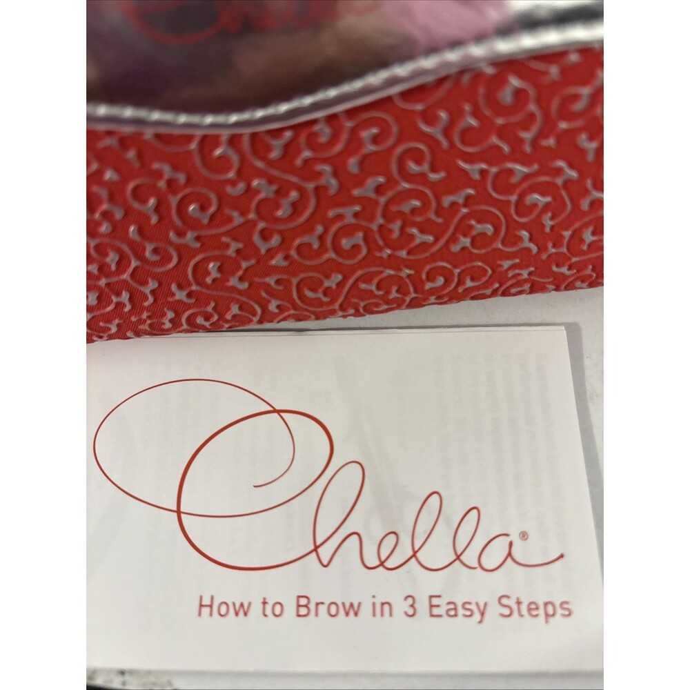 Chella Beautiful Eyebrow Tools In Case New In Box - Picture 2 of 8